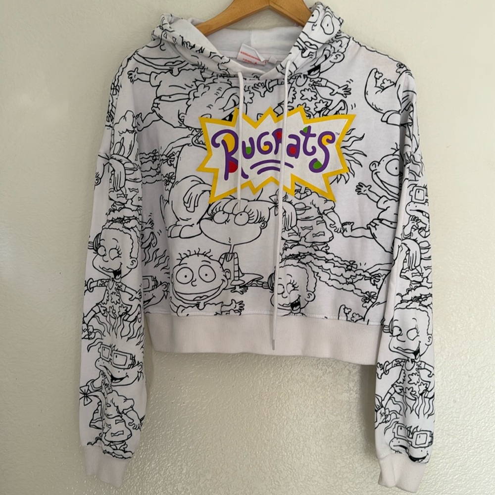 🌺Rugrats crop hoodie